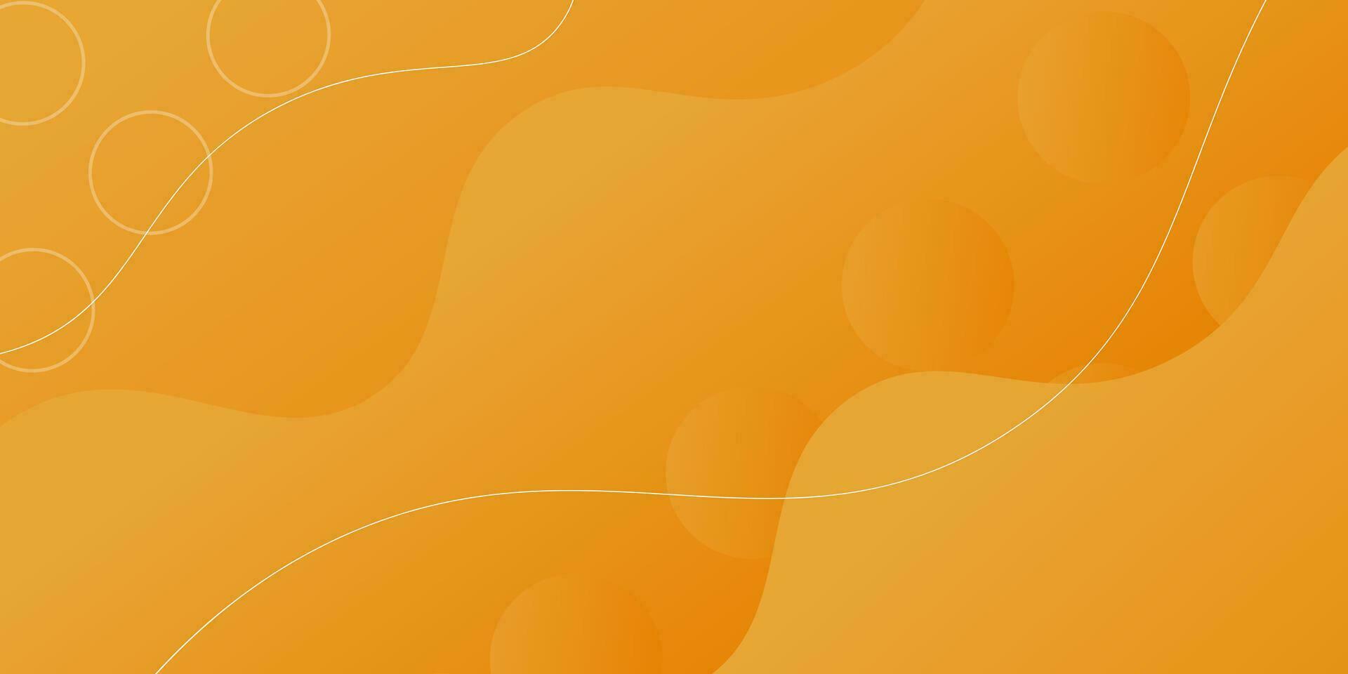 modern abstract curve orange background illustration vector