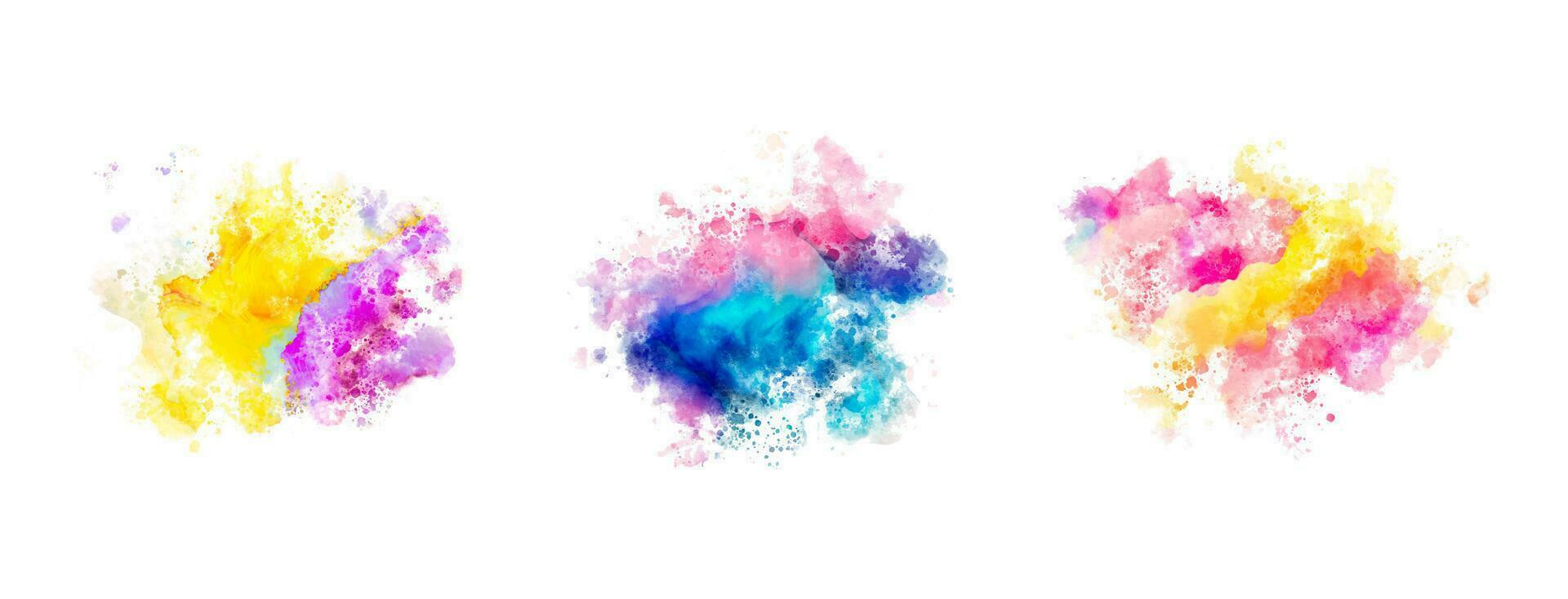 watercolor vector stains, background for texts