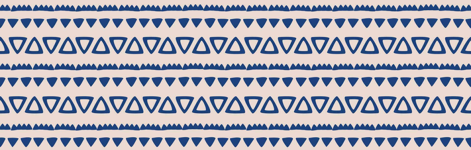 Ethnic abstract ikat art. Seamless pattern in tribal, folk embroidery, and Mexican style. Aztec geometric art ornament print. Design for carpet, wallpaper, clothing, wrapping, fabric, cover, textile. vector