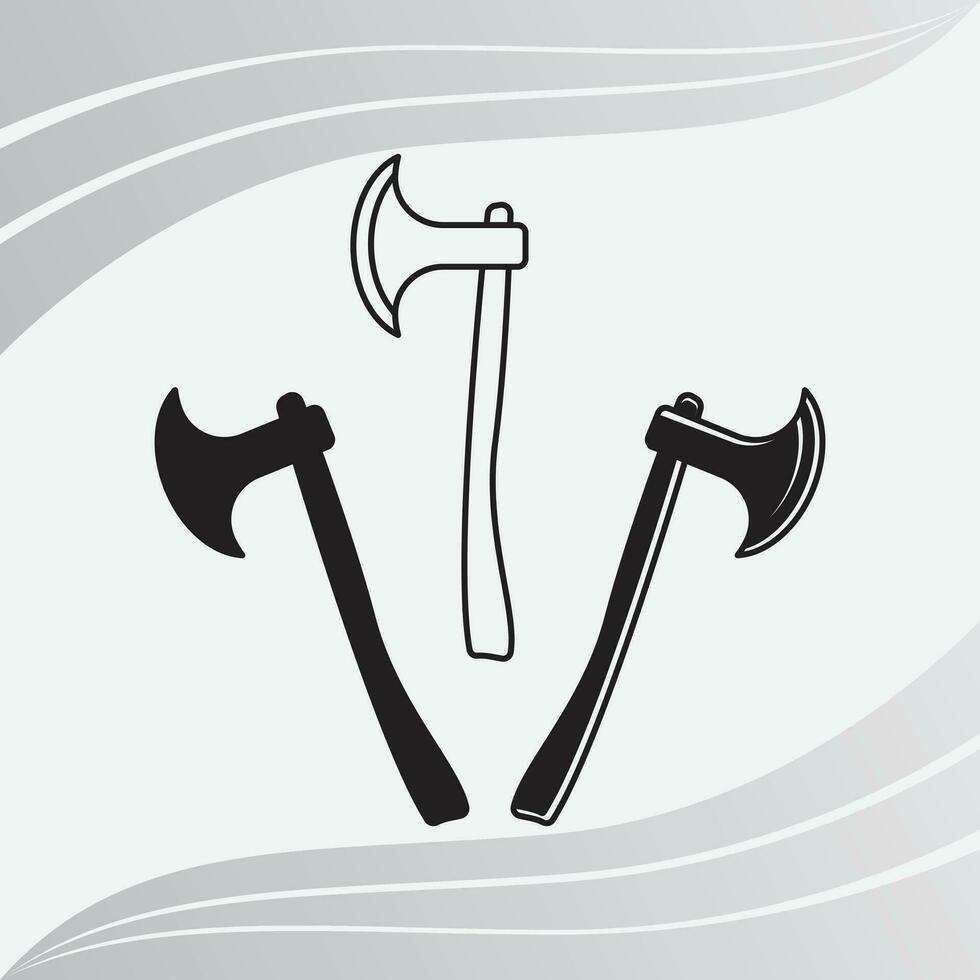 Axe, Axe Silhouette,Lumberjack Eps, Axe Eps, Axe Clipart, Cross Axe, Woodcutter Eps vector