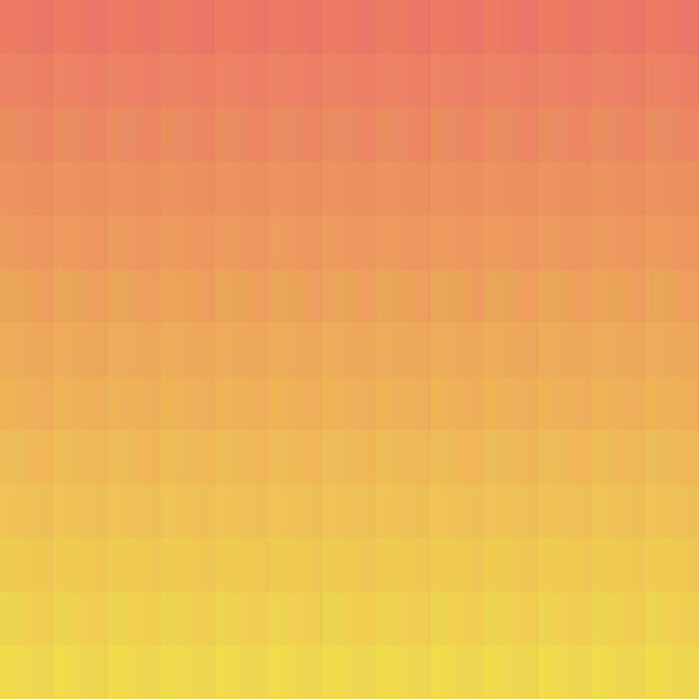 Pink and orange gradient square mosaic grid pattern vector template