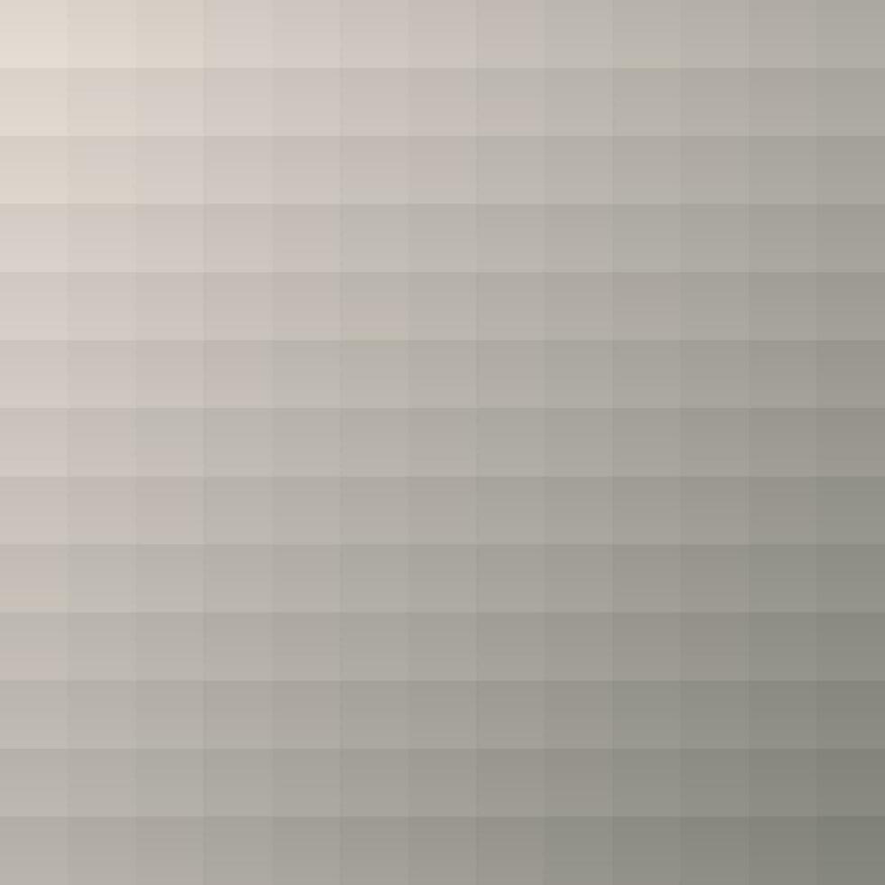 Grey gradient square pixel mosaic grid pattern background vector illustration