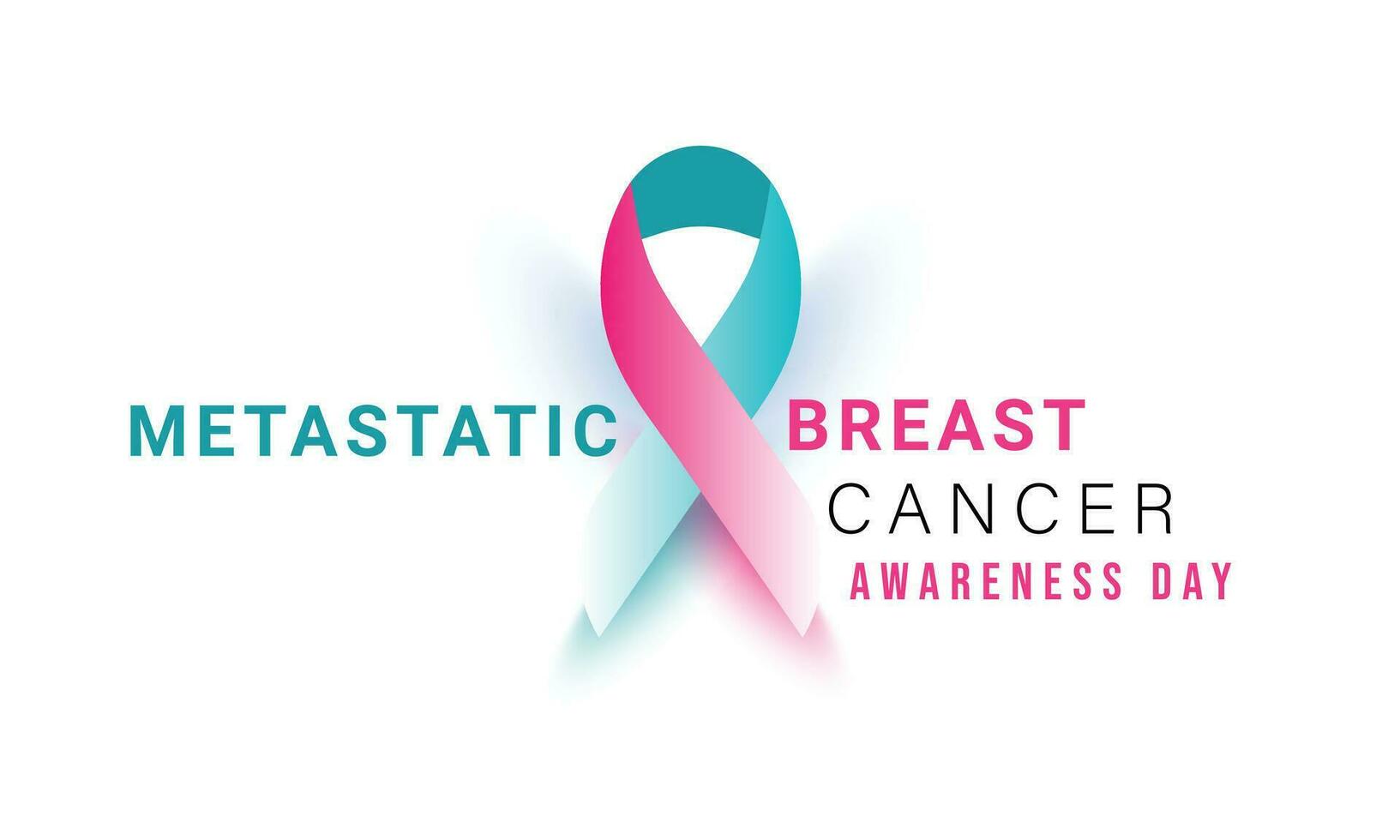 Metastatic breast cancer awareness day. background, banner, card, poster, template. Vector illustration