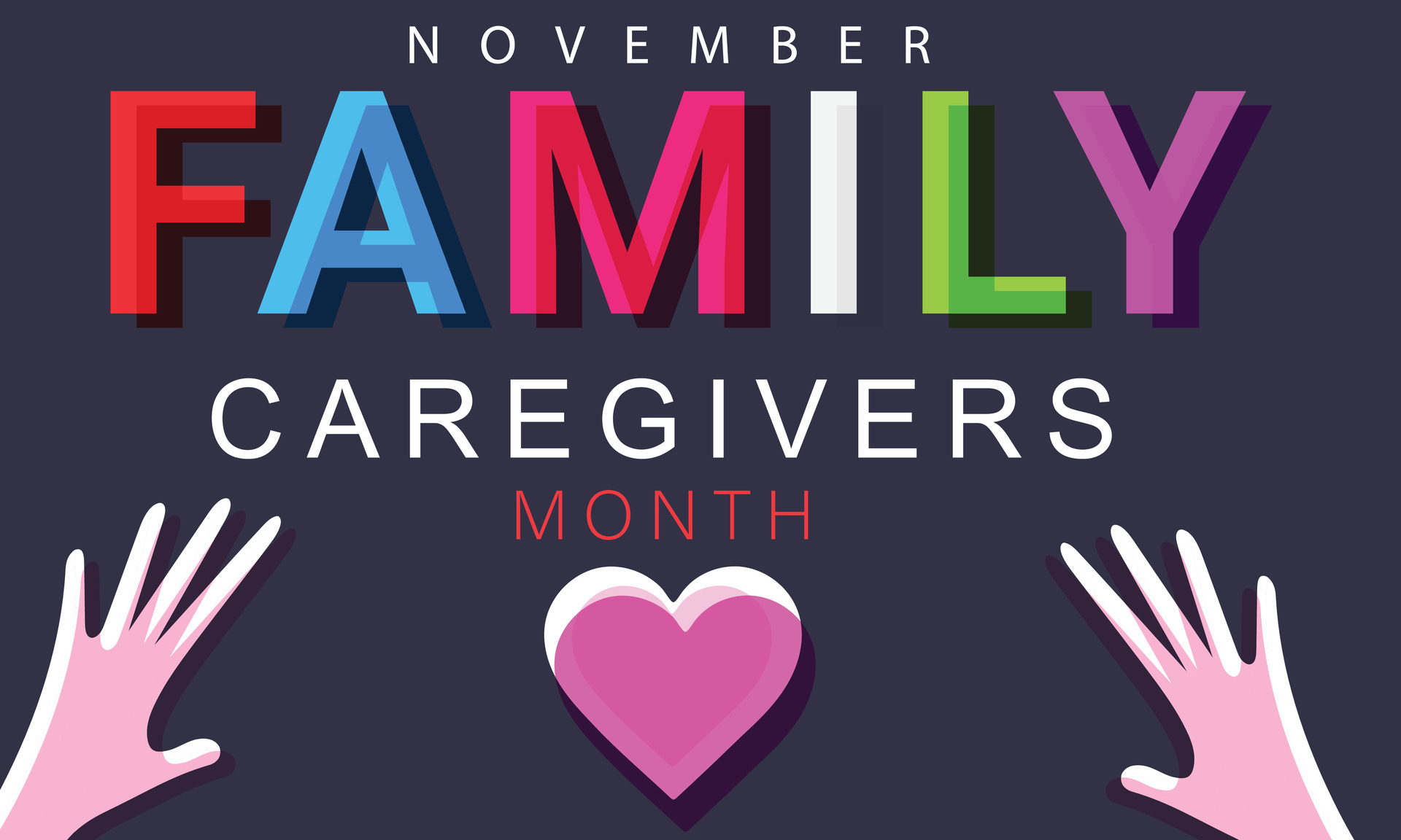 National Family Caregivers Month 2024 Theme National Family Caregivers month. background, banner, card, poster