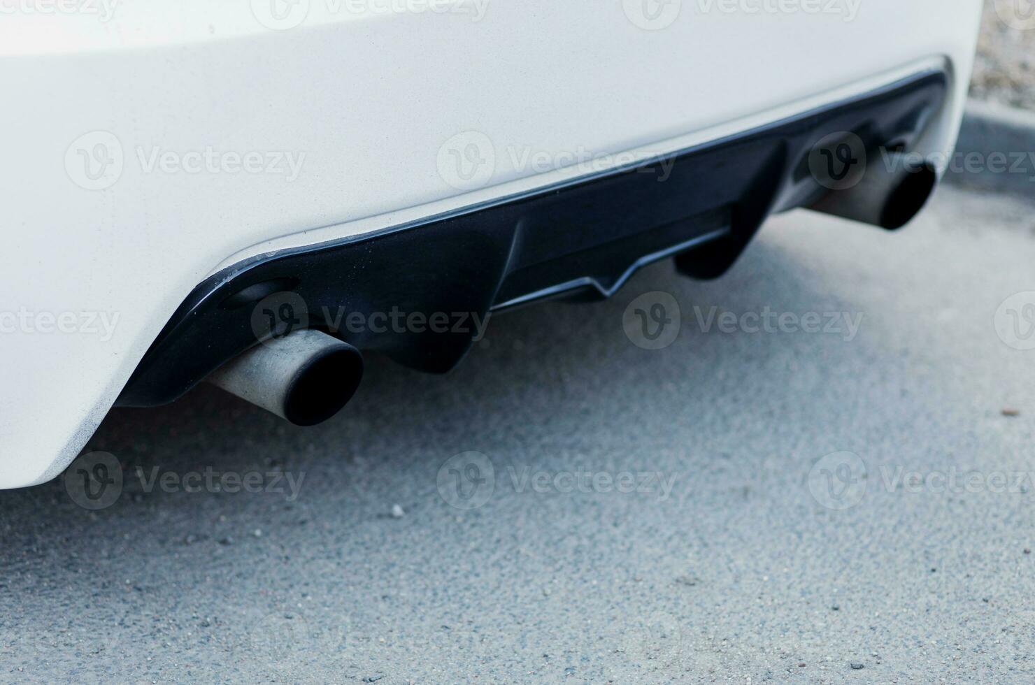 Exhaust pipe auto photo