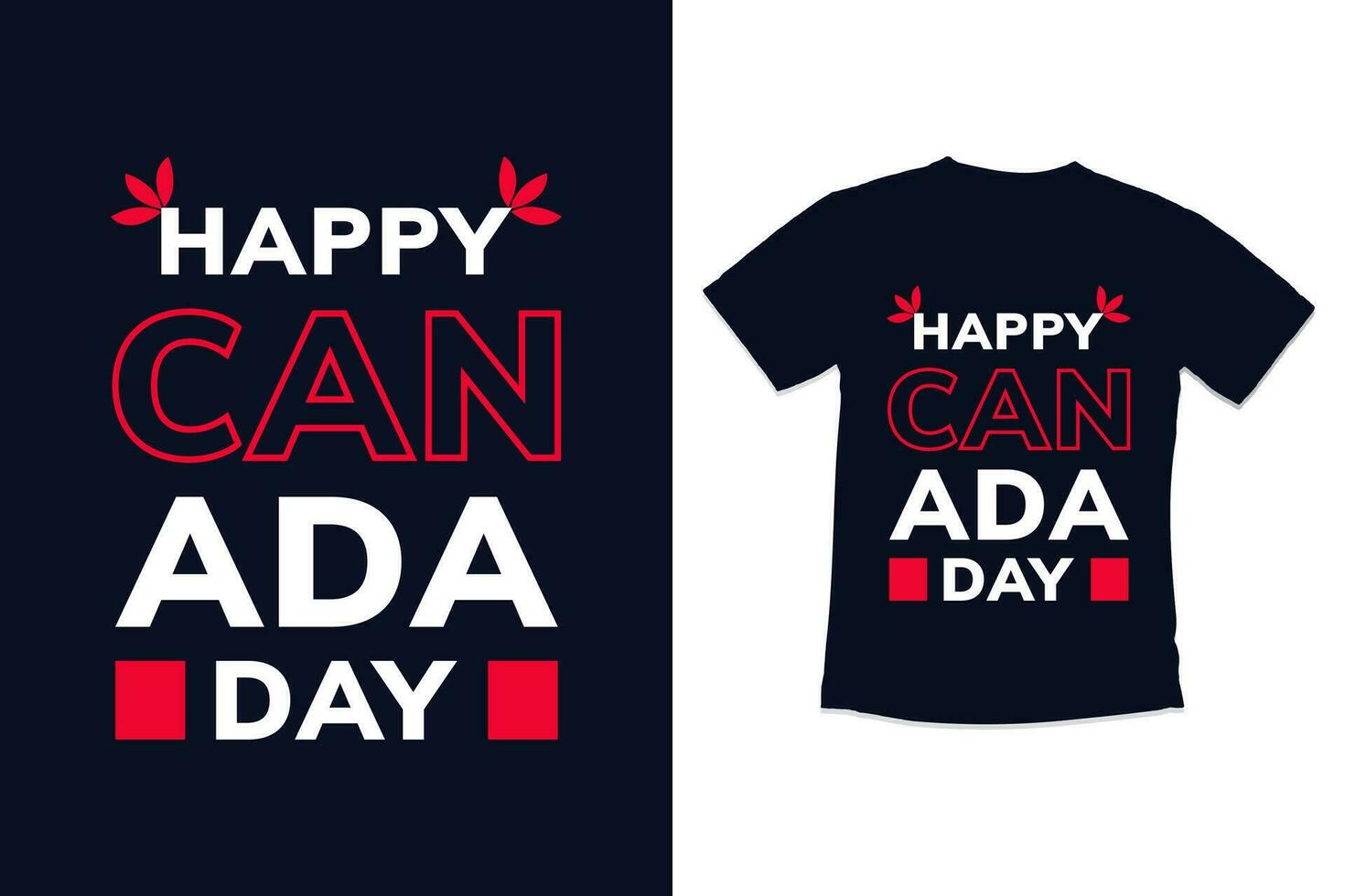 Canadá día tipografía camiseta diseño con moderno citas tipografía Canadá día camiseta diseño vector