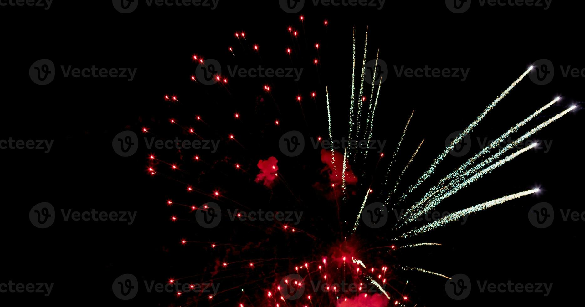 abstract  fireworks background photo