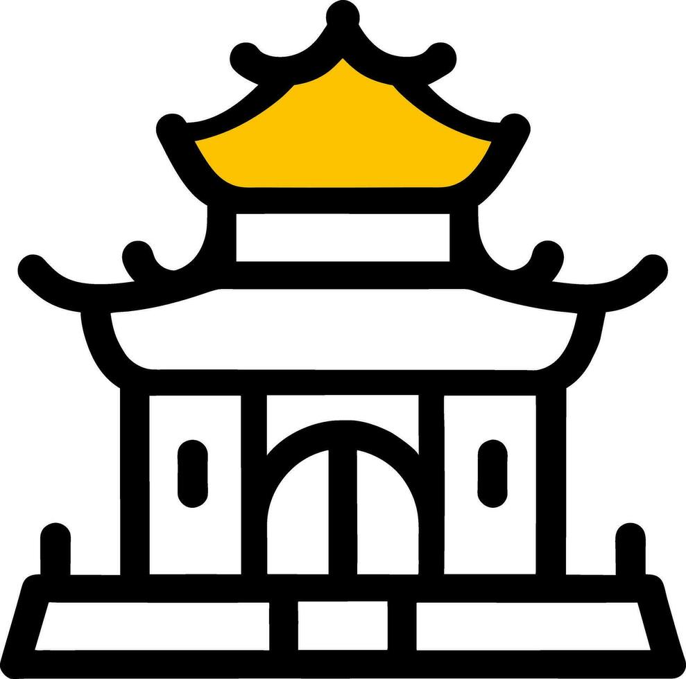 vector illustration of building icon