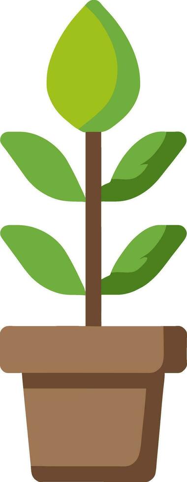vector illustration of plant icon
