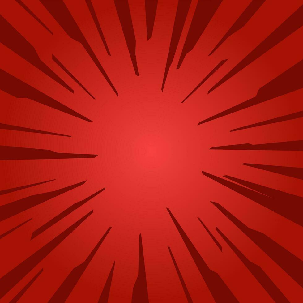 Comics rays background with halftones vector summer backdrop illustrations.