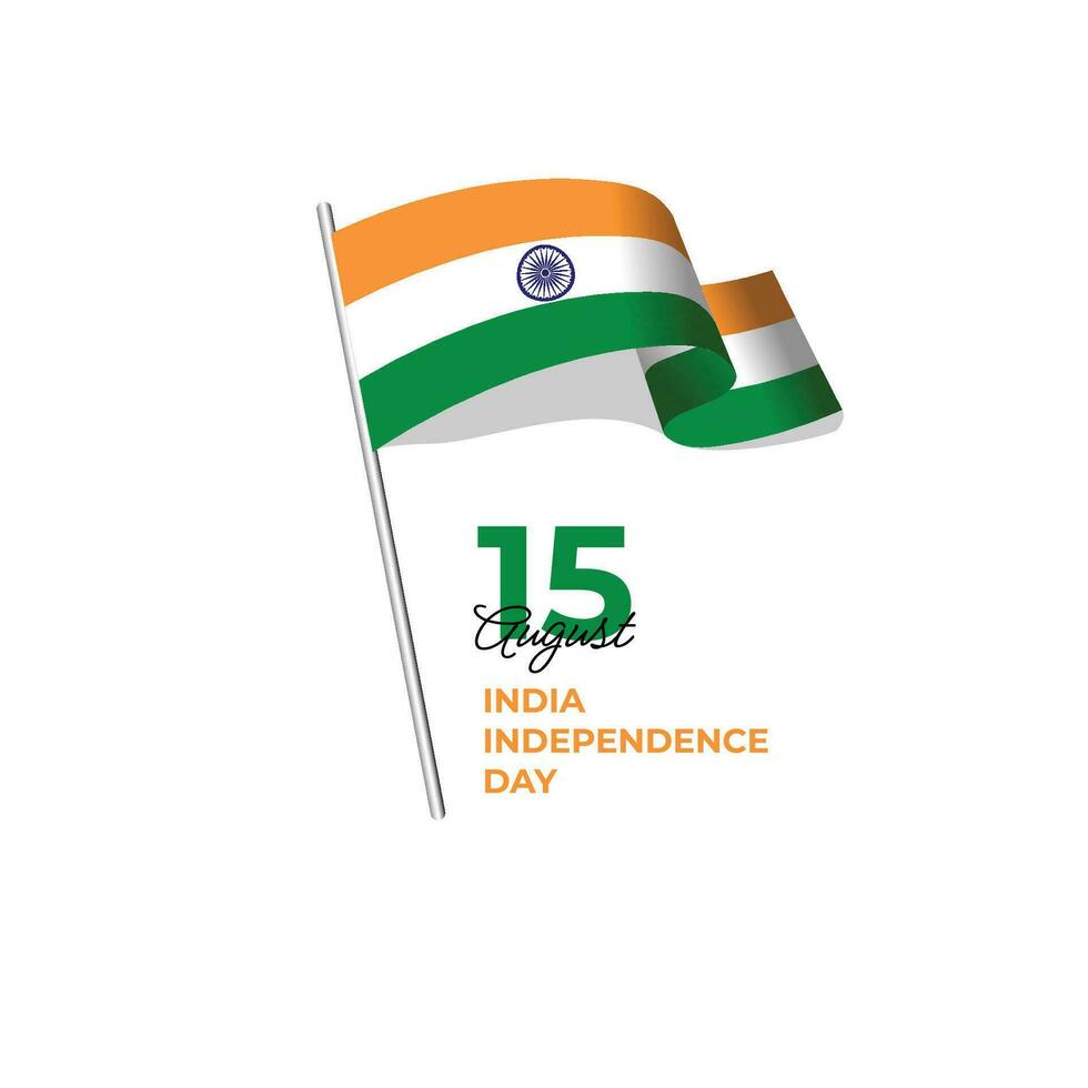 India independence day banner template vector