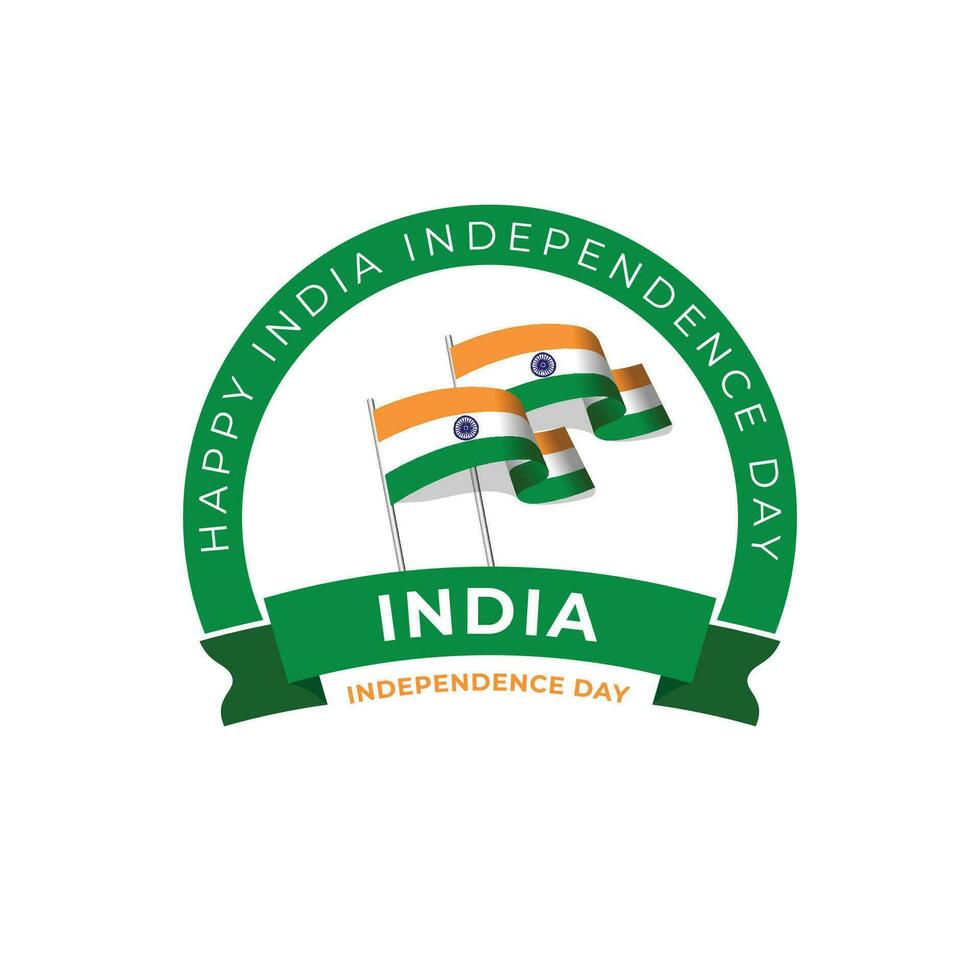 India independence day banner template vector