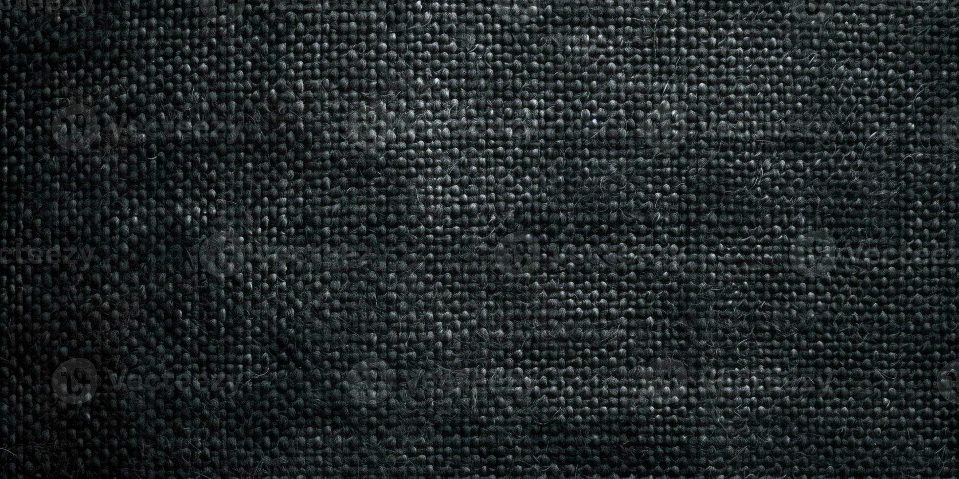 Black blank canvas textured background. AI Generated photo