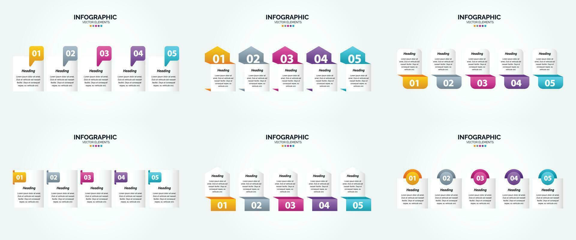 Vector illustration infographics Flat design set for advertising brochure flyer and magazine