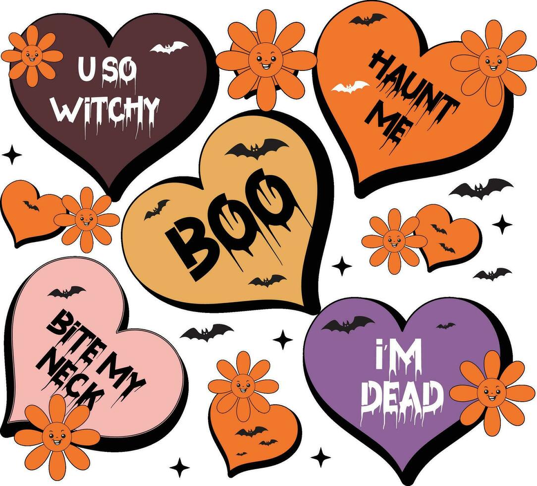 Halloween Sublimation Design Bundle vector