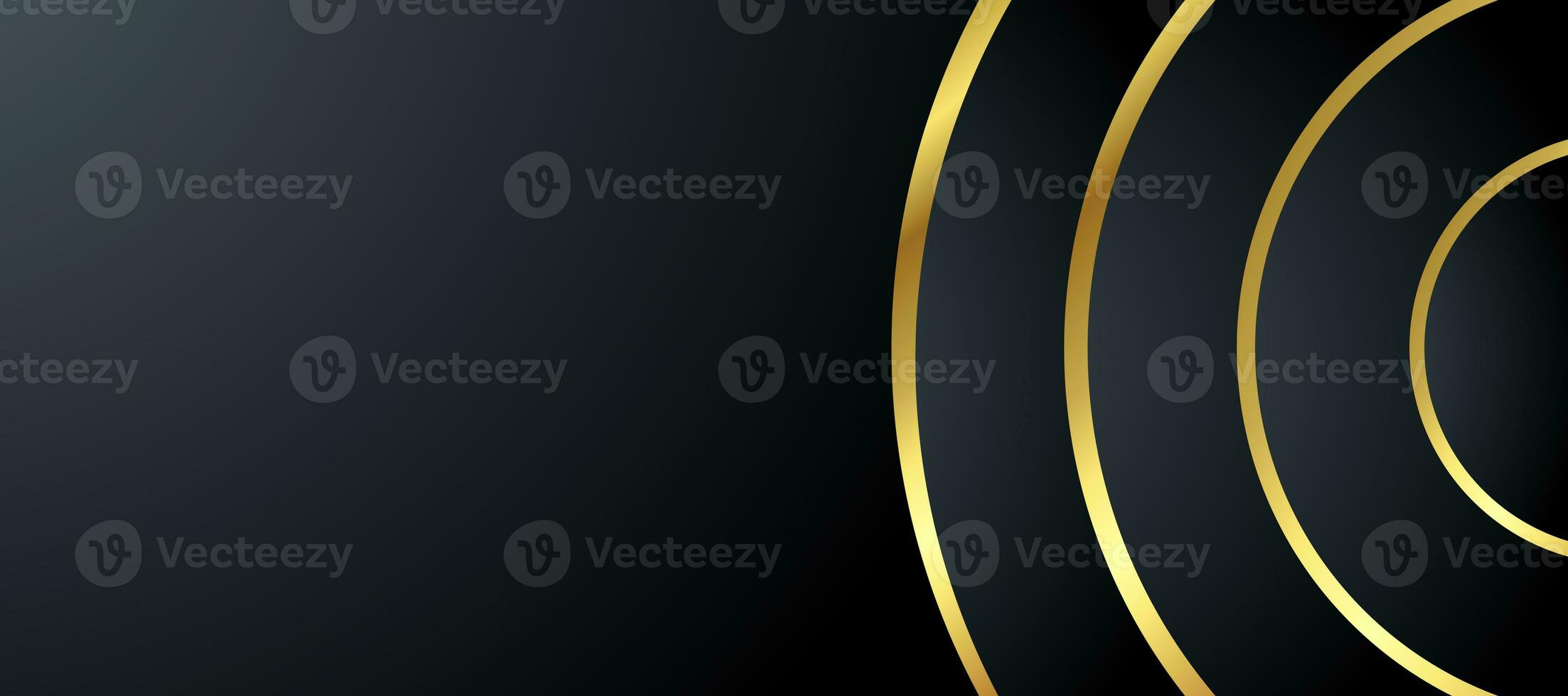 Abstract black and gold luxury background with abstracts photo