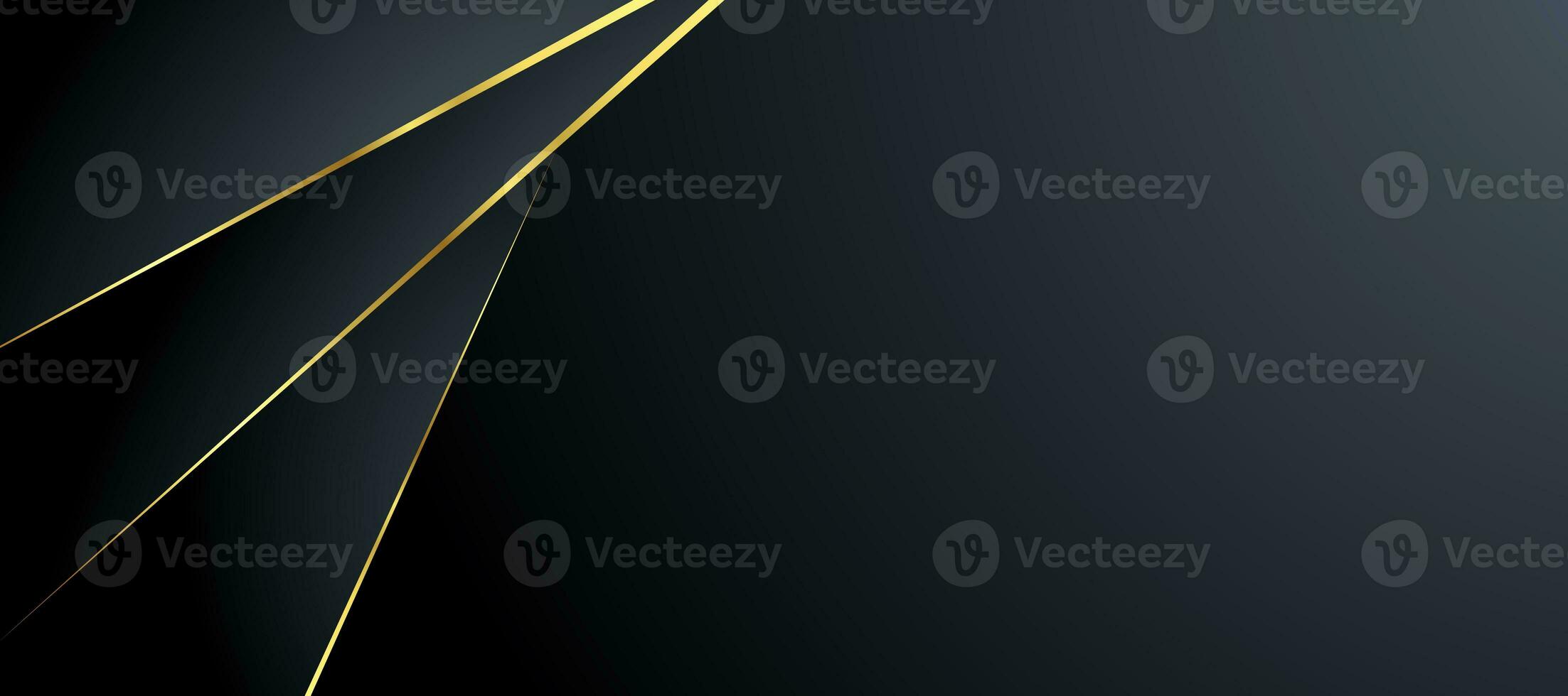 Abstract black and gold luxury background with abstracts photo