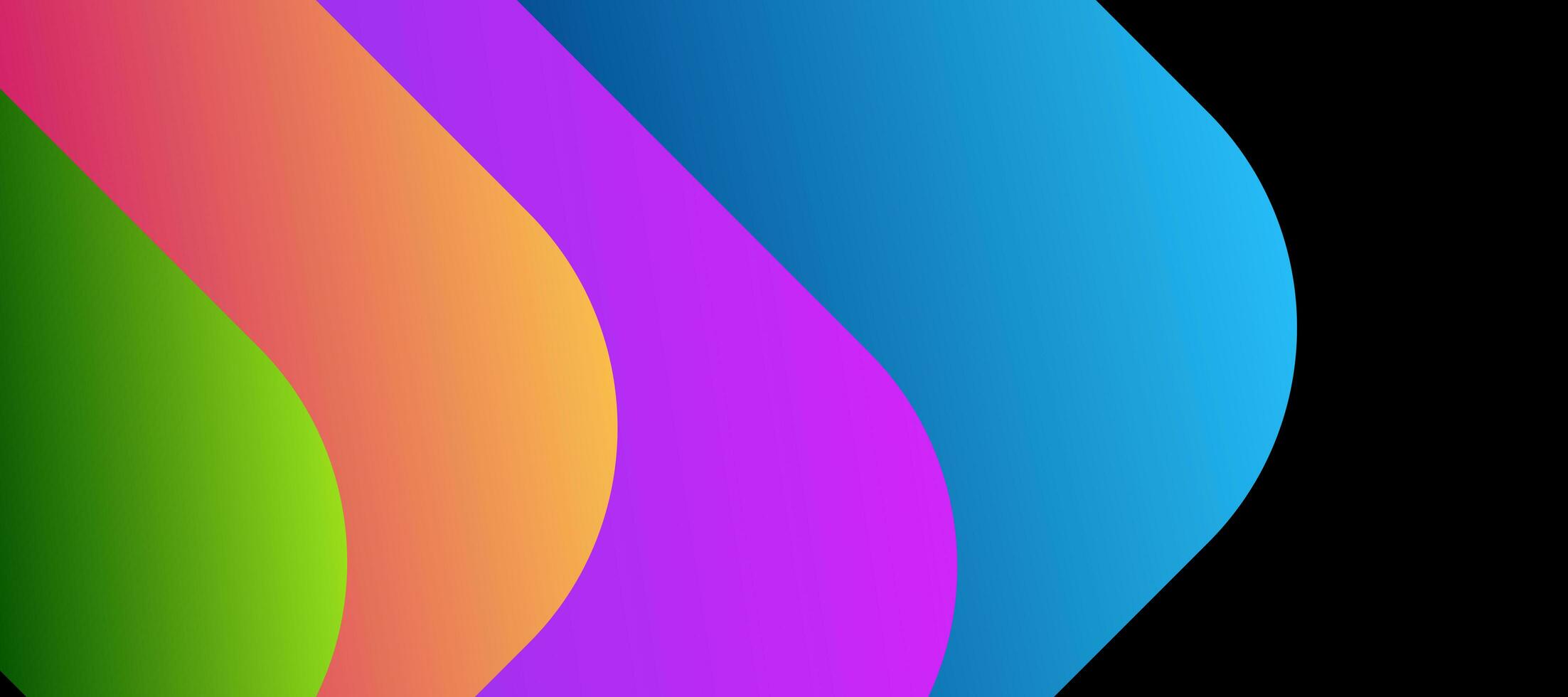 Abstract background with colorful waves and banner liquid photo