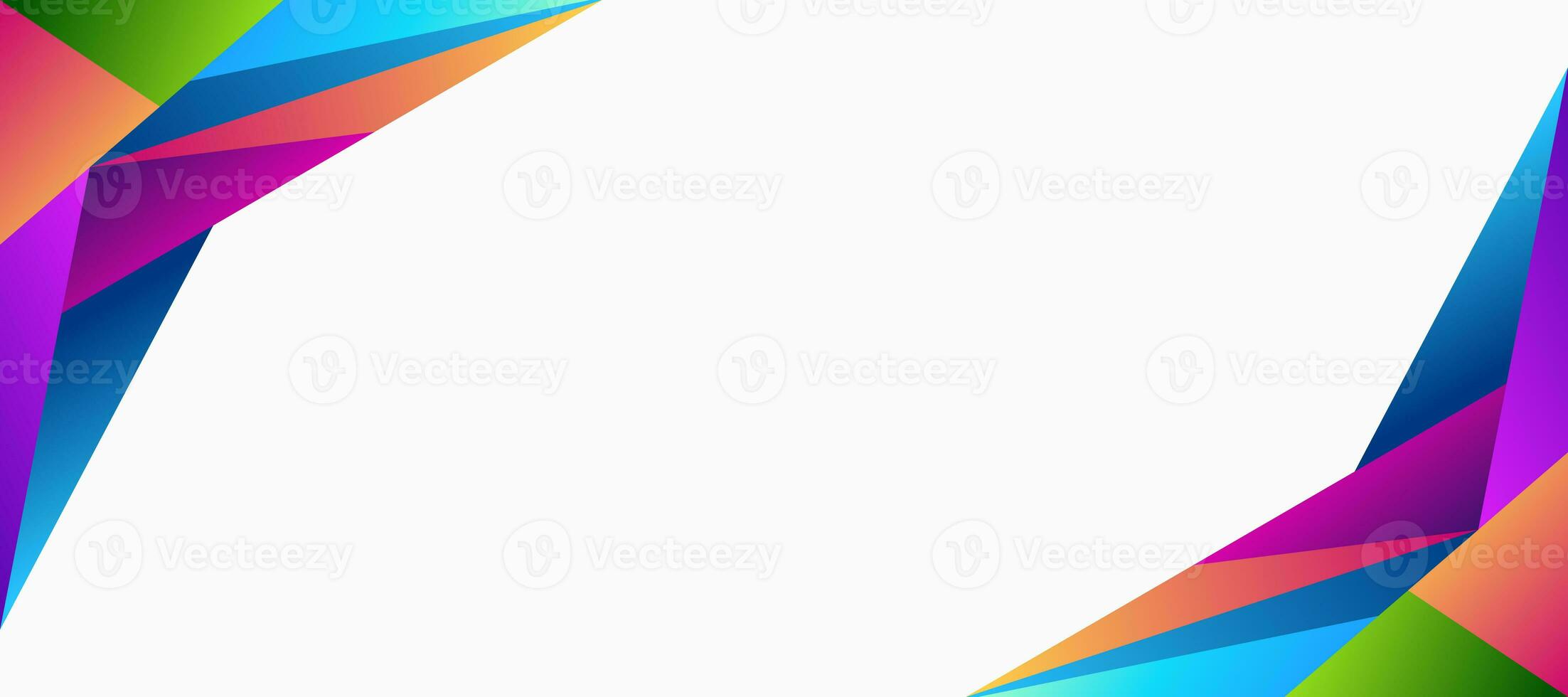 Polygonal background with colorful forms photo