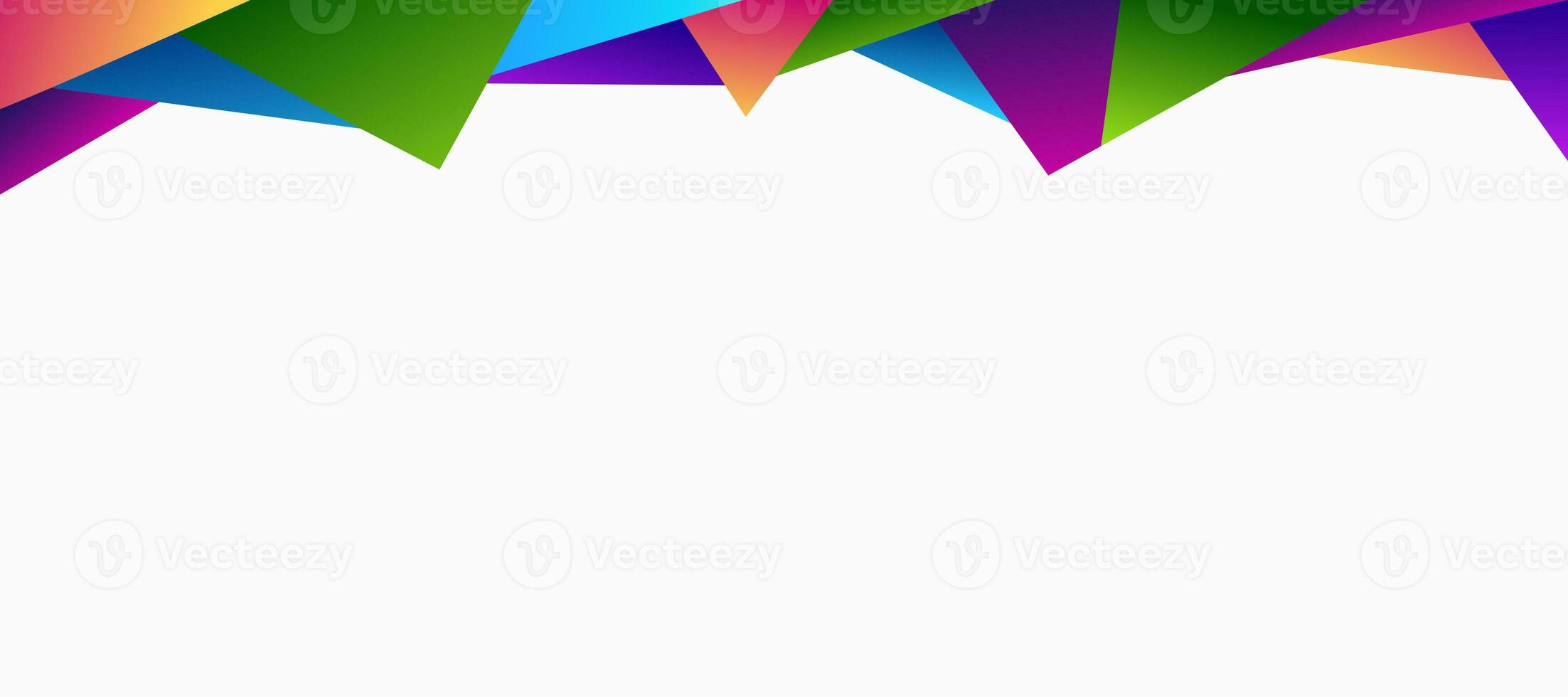 Polygonal background with colorful forms photo