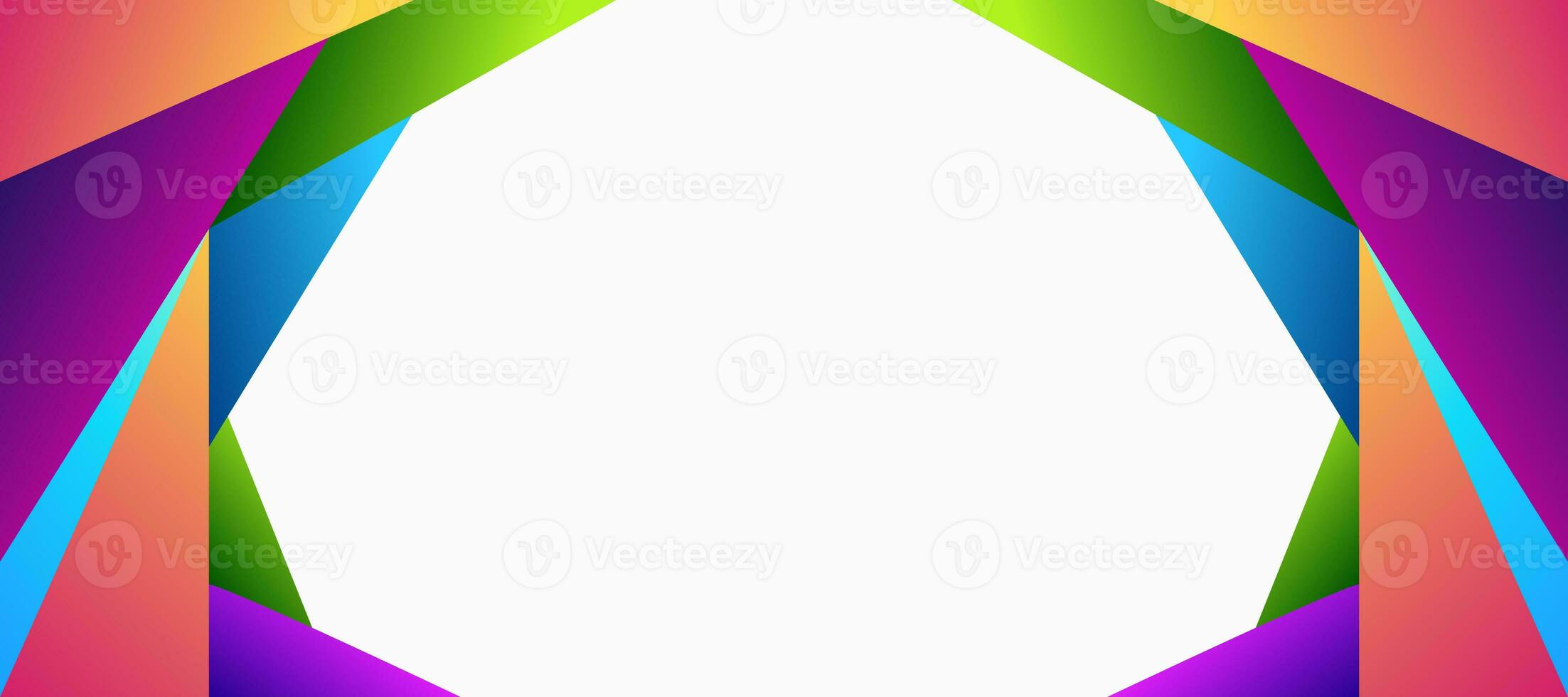 Polygonal background with colorful forms photo