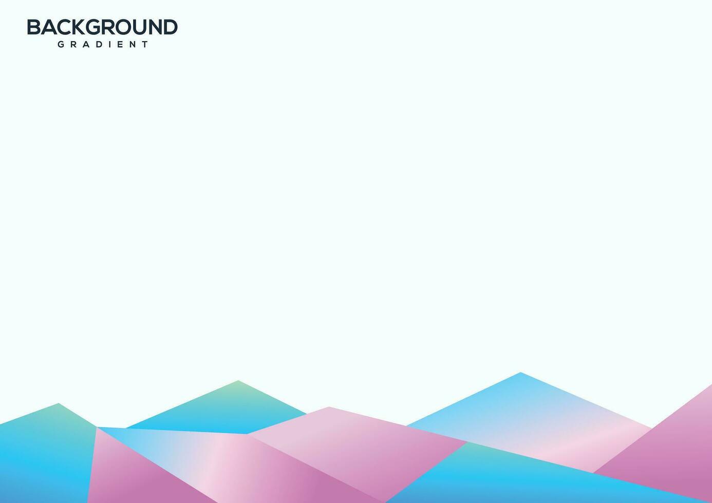 Geometric background with colorful vector