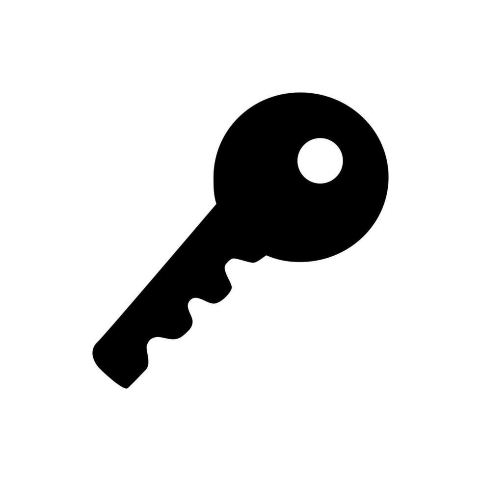 key icon simple vector