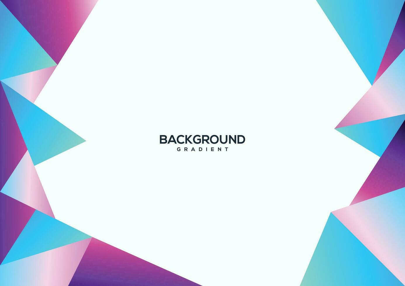 Geometric background with colorful vector