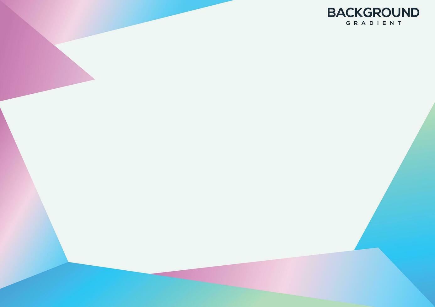 Geometric background with colorful shape vector