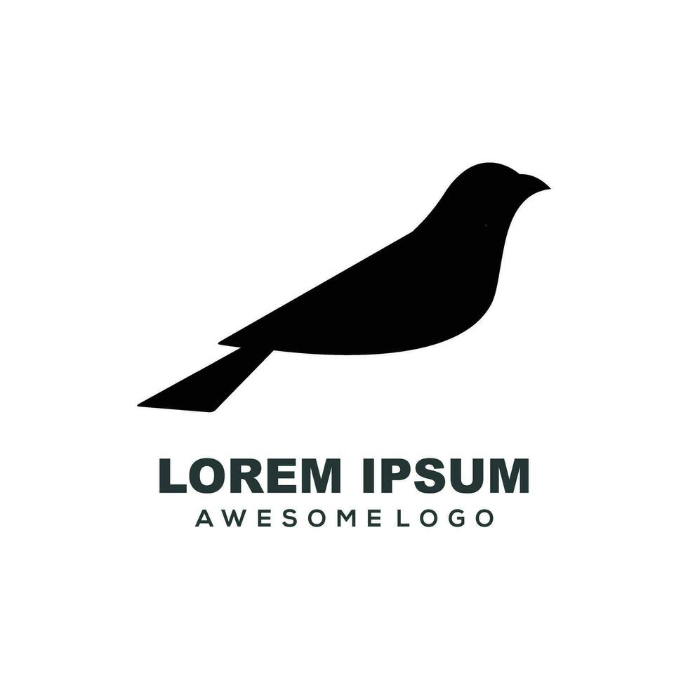 Bird Silhouette logo vector