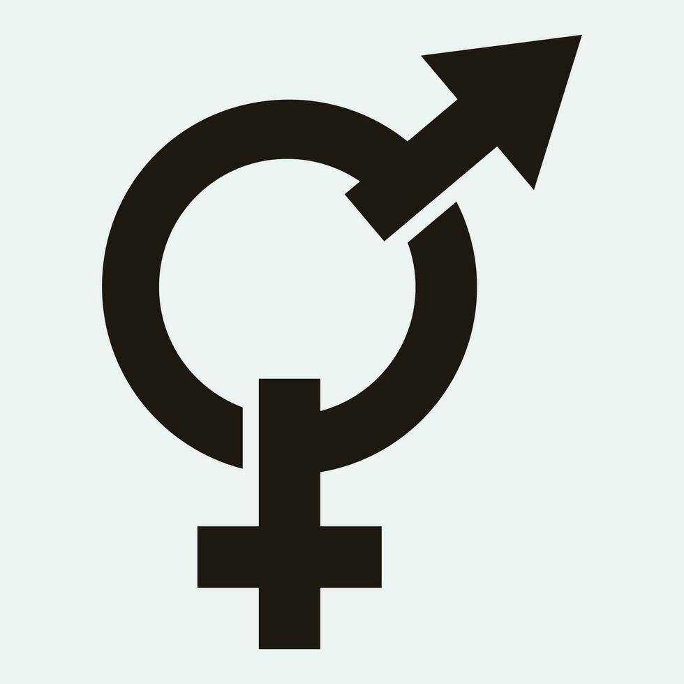 male and female gender logos vector