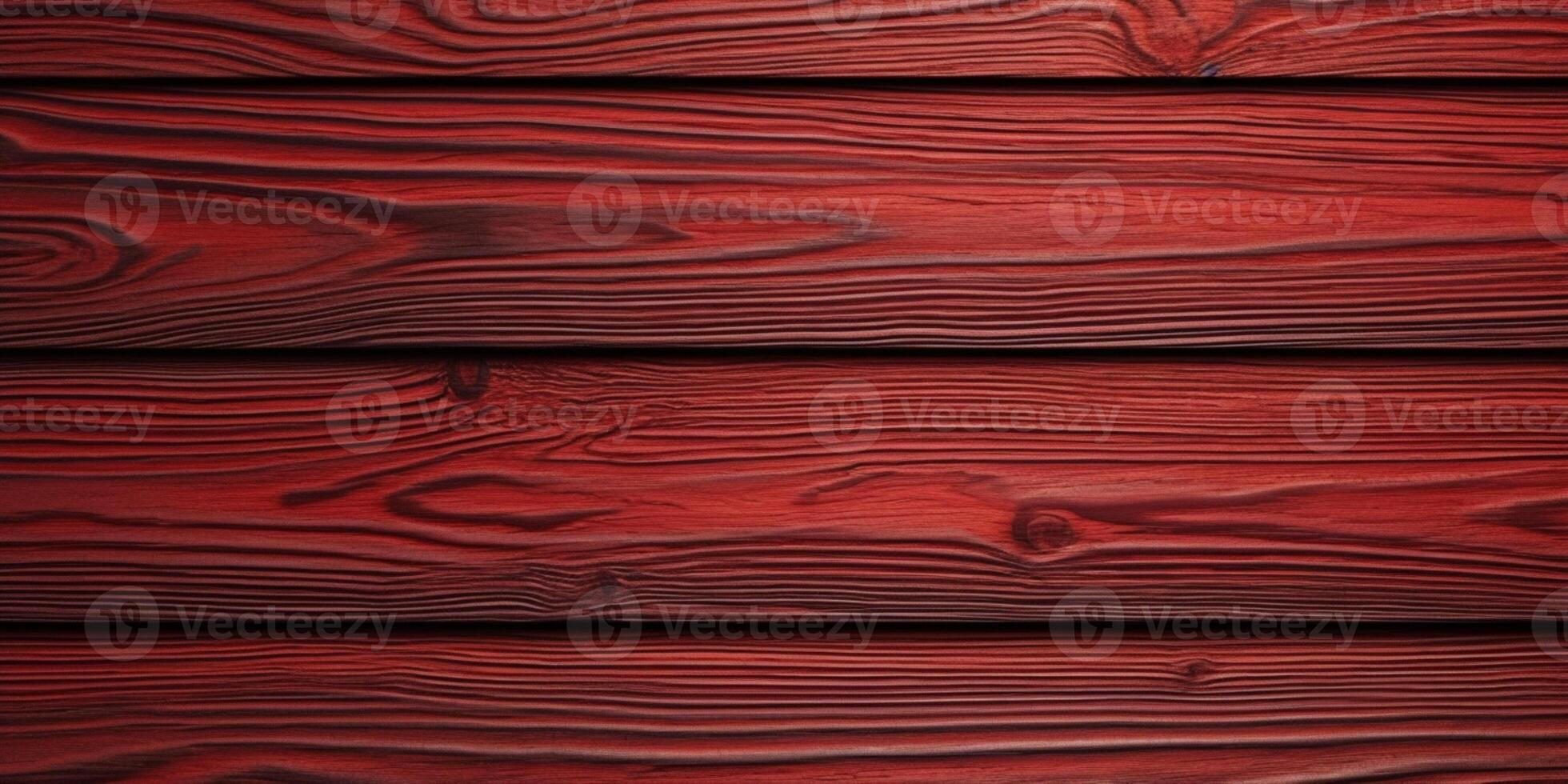 Wooden red texture minimalism background. AI Generated photo