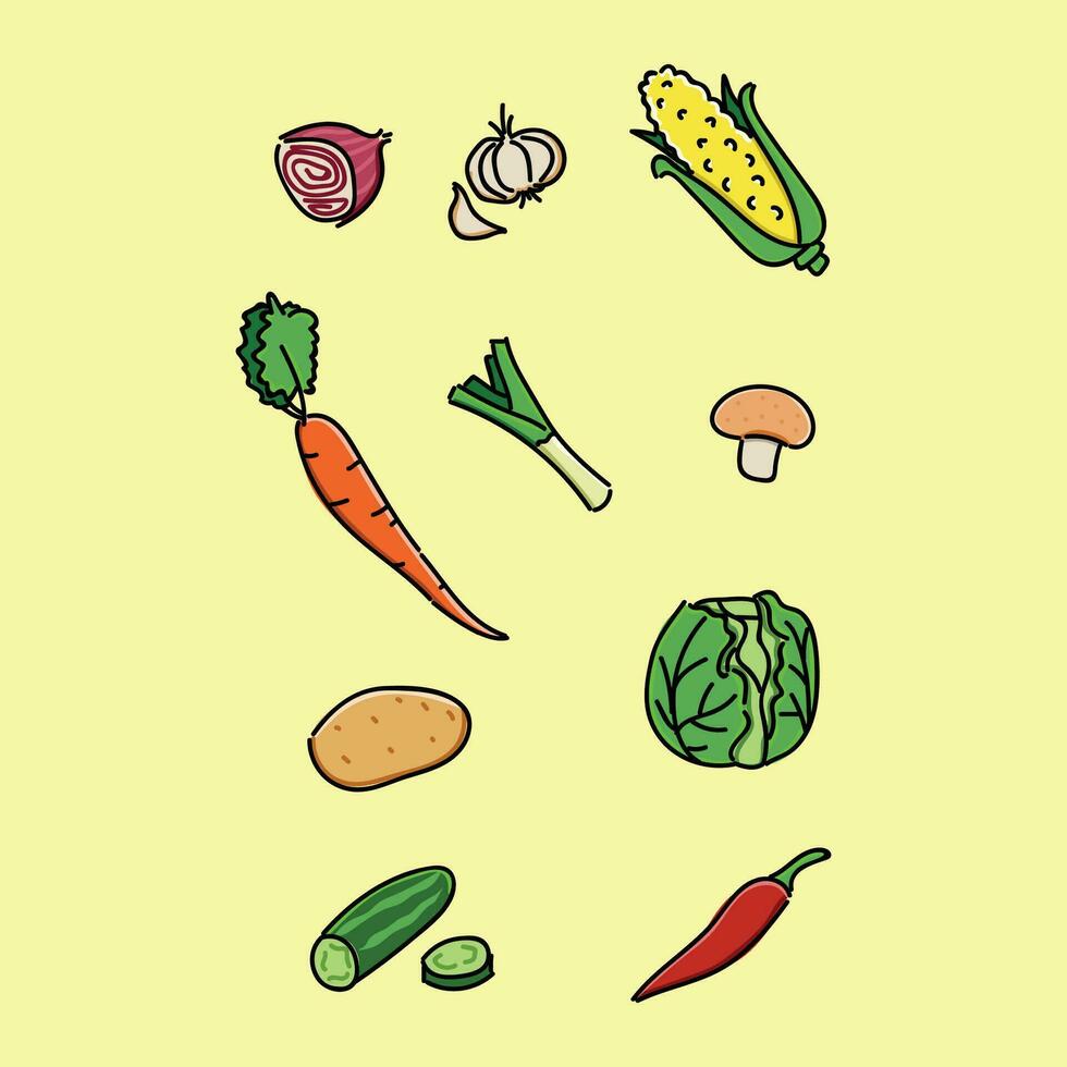 food ingredients packs vector illustration design