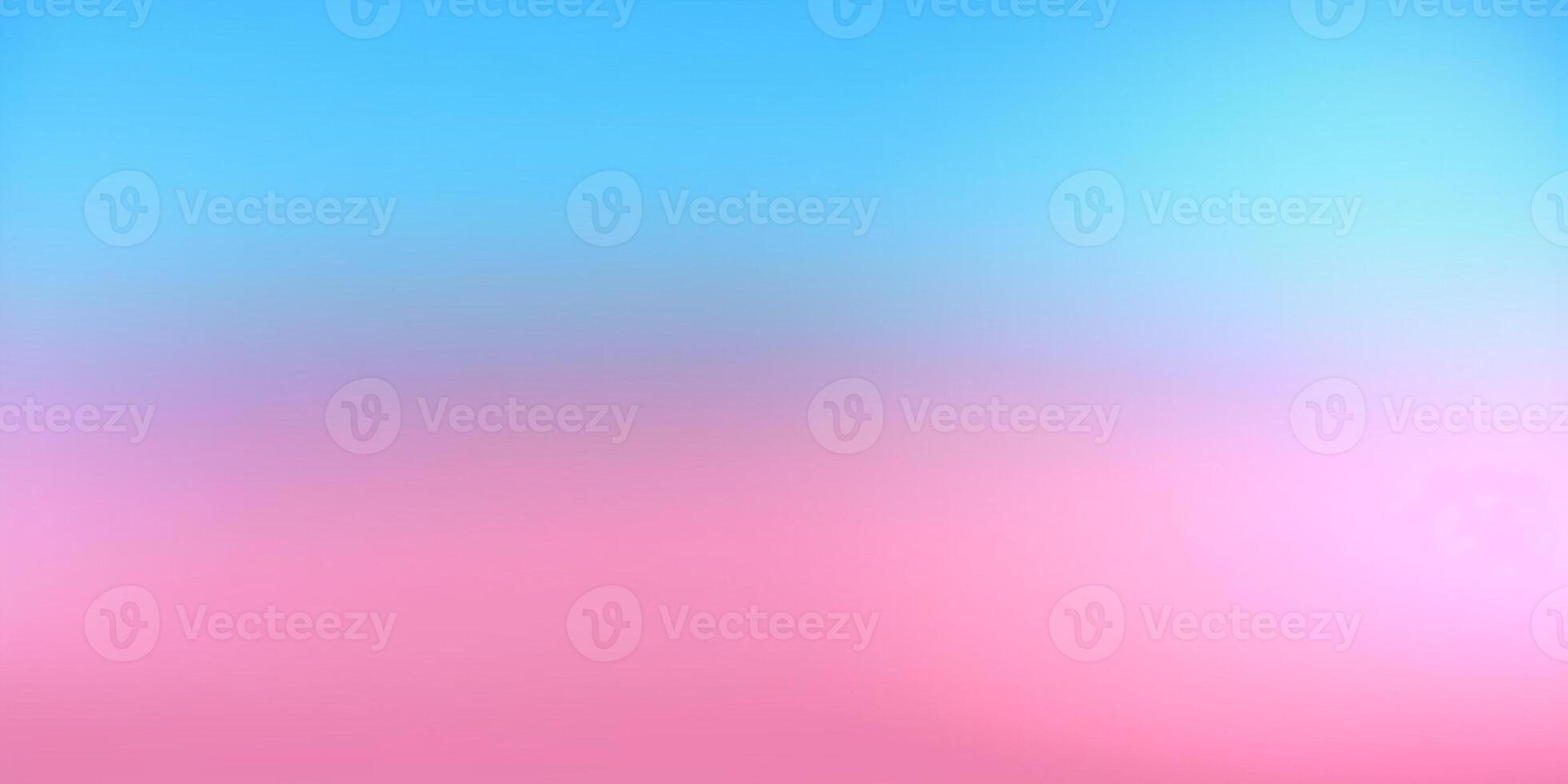 Blue gradient background neon color. AI Generated photo