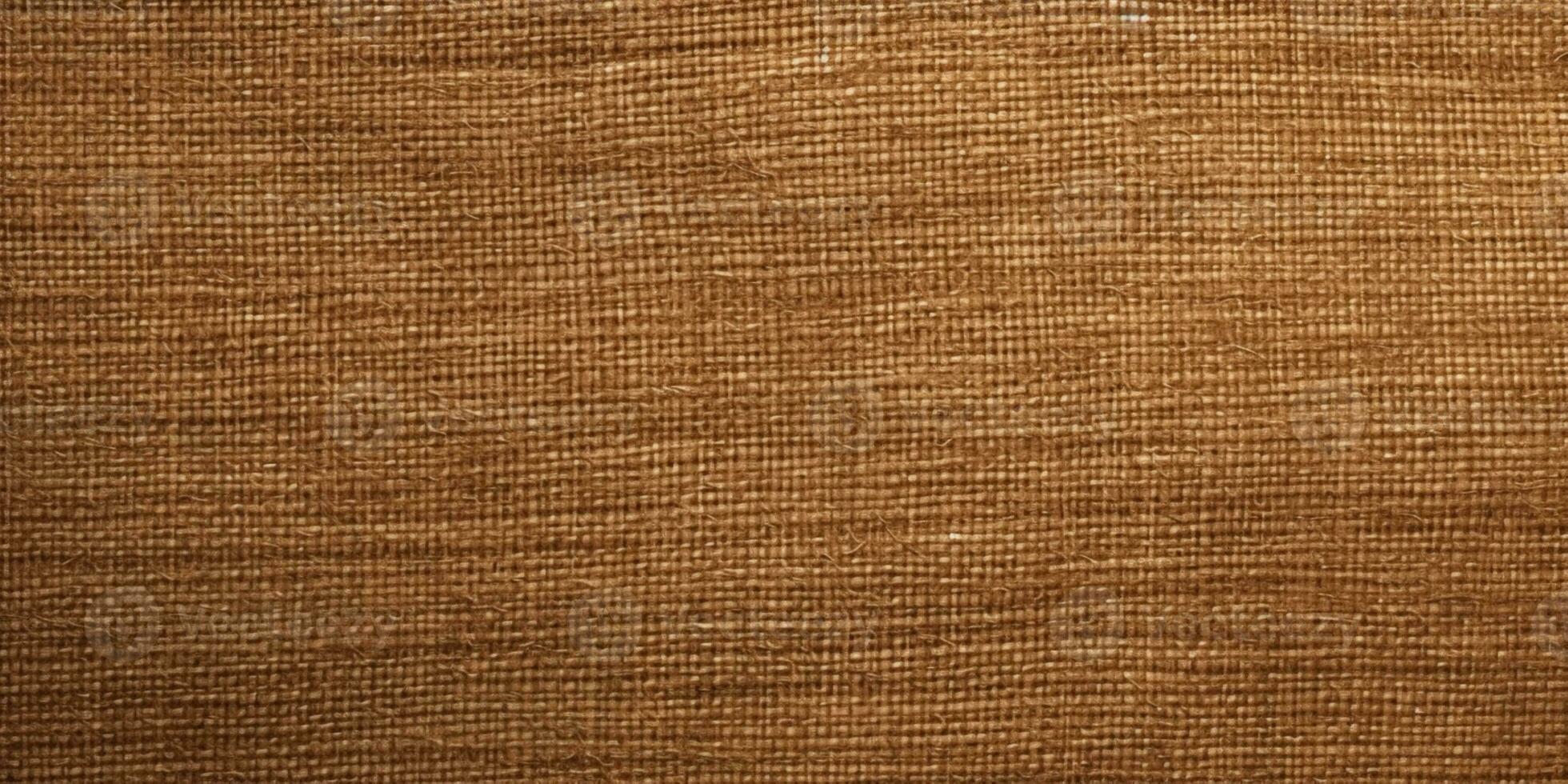 Brown blank canvas textured background. AI Generated photo