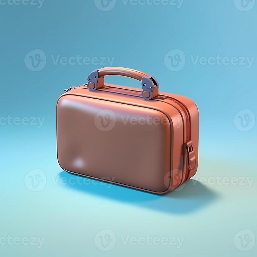 Makeup case bag beauty cosmetic, AI Generated photo