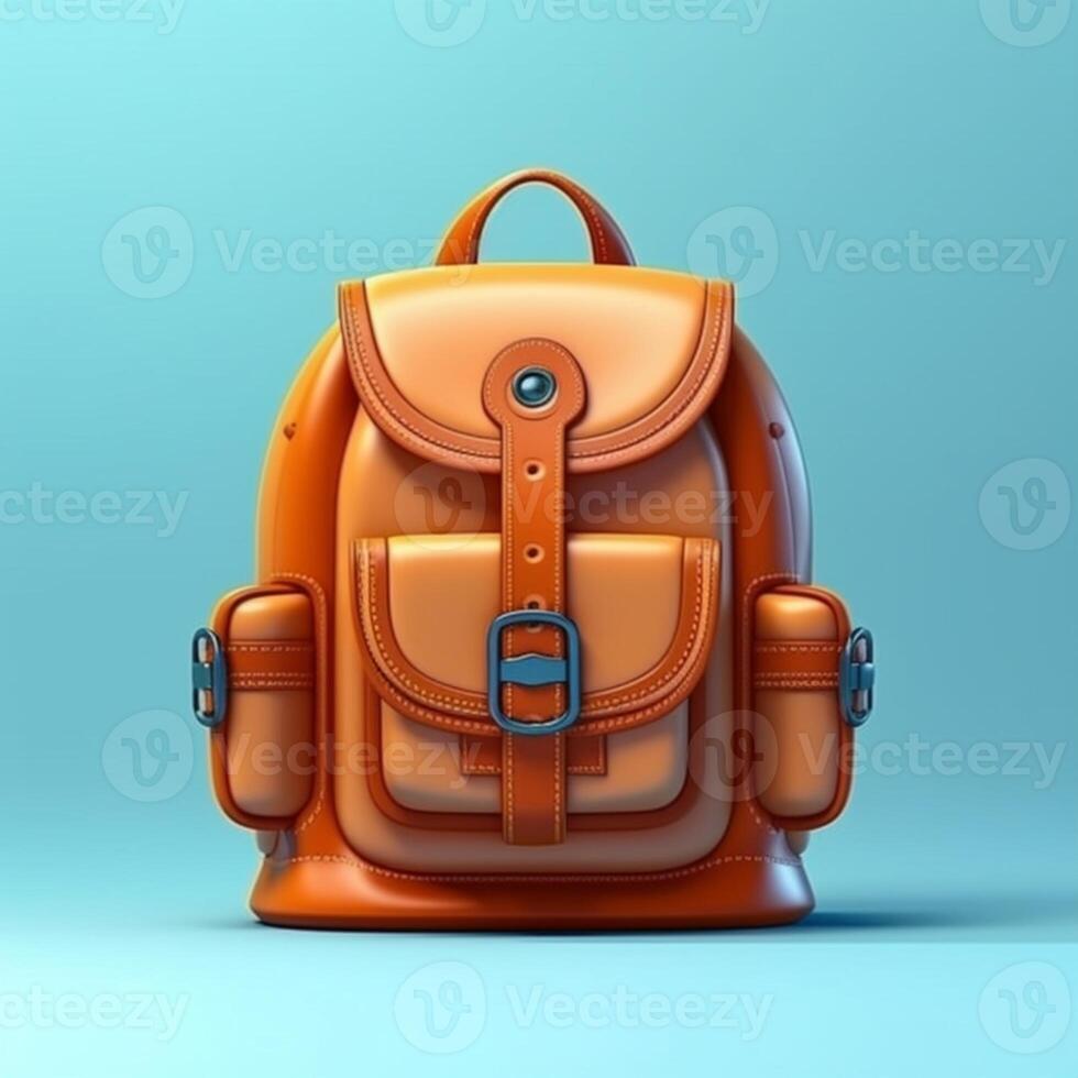 Backpack for student and traveler , photo
