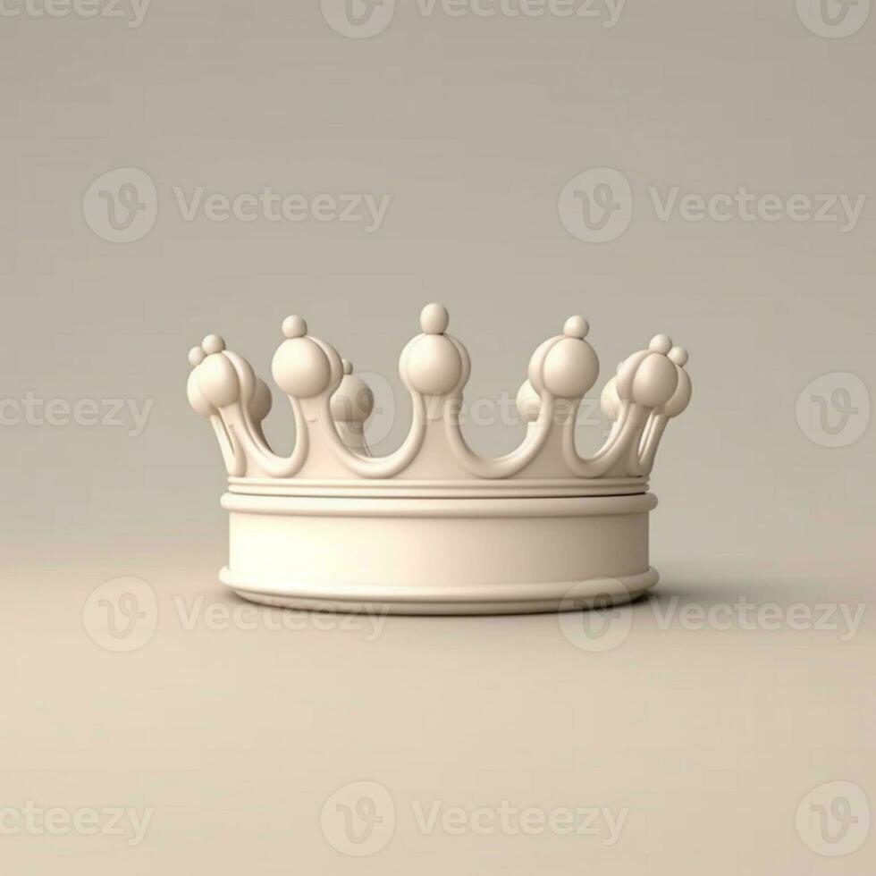 Crown king kingdom power history, AI Generated photo
