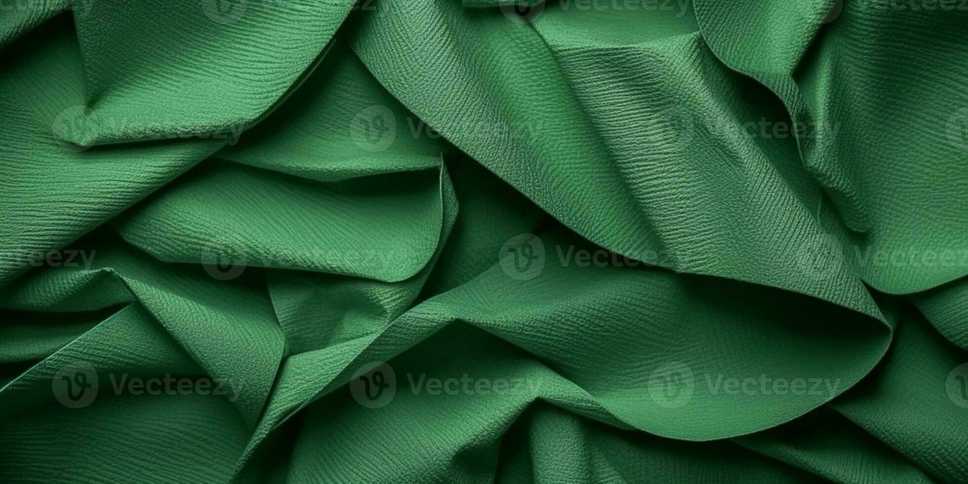 Green paper texture background, photorealism. AI Generated photo