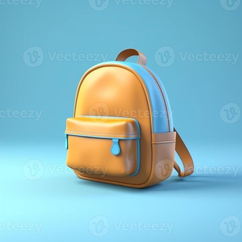 Backpack for student and traveler , photo
