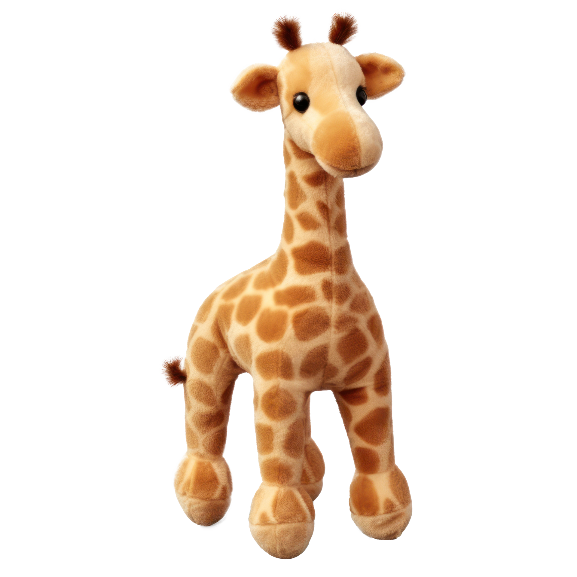 Childish giraffe toy isolated. Illustration AI Generative 26190259 PNG