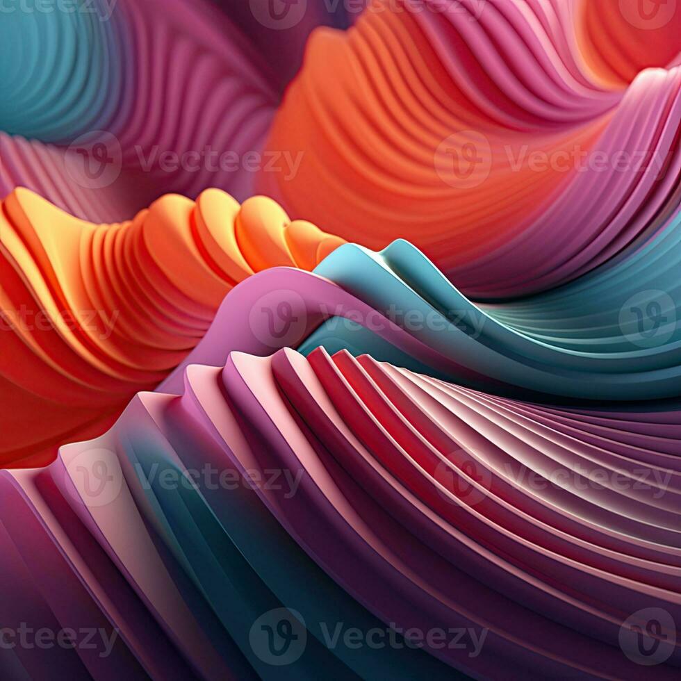 3D Abstract background photo