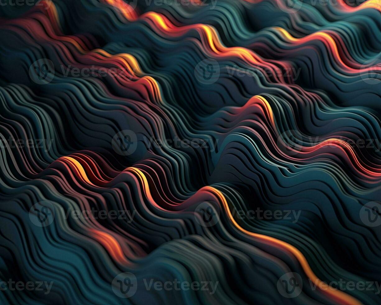 3D Abstract background photo