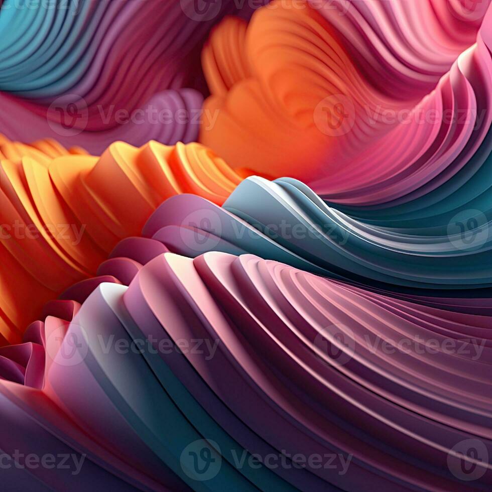 3D Abstract background photo