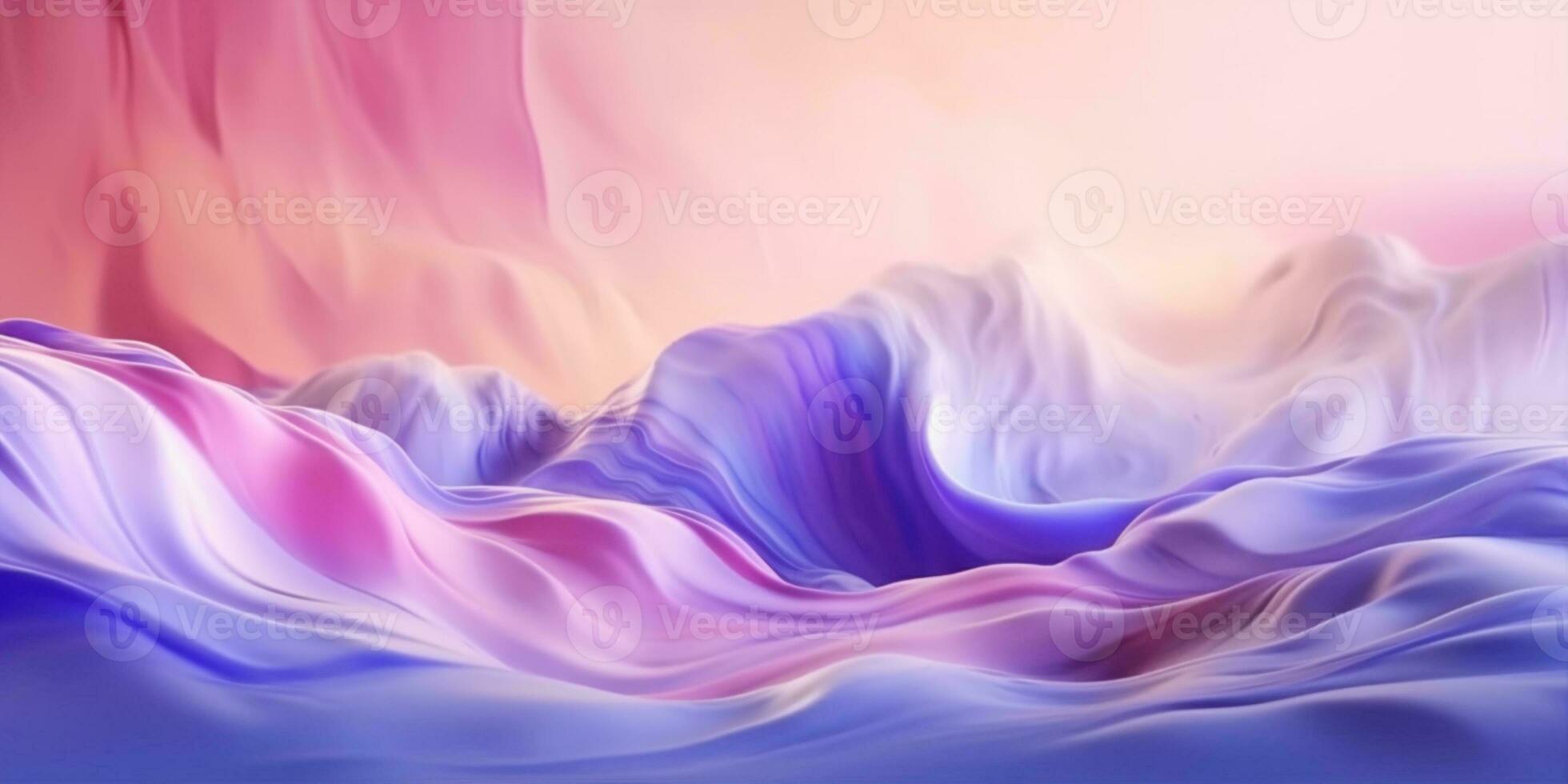 Purple fluid watercolor abstract background. AI Generated photo