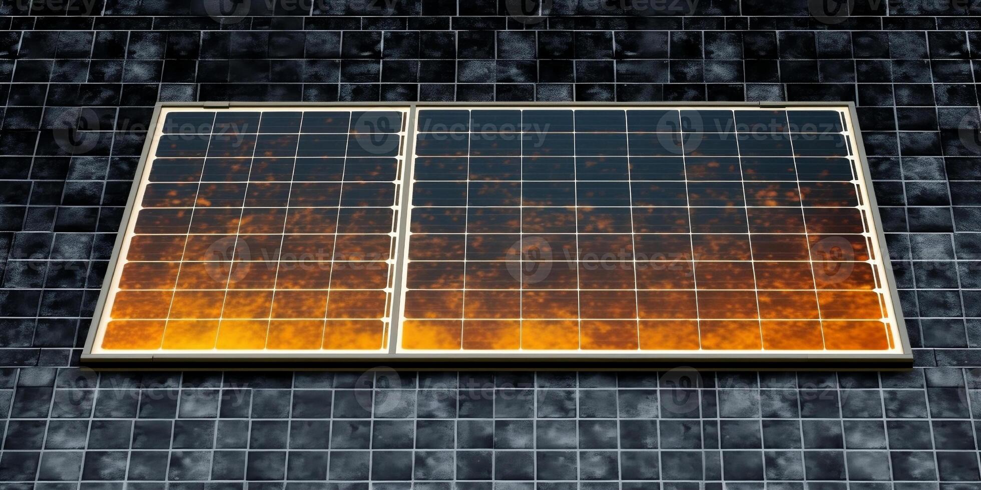solar panel energy sun power, copy space background, photo