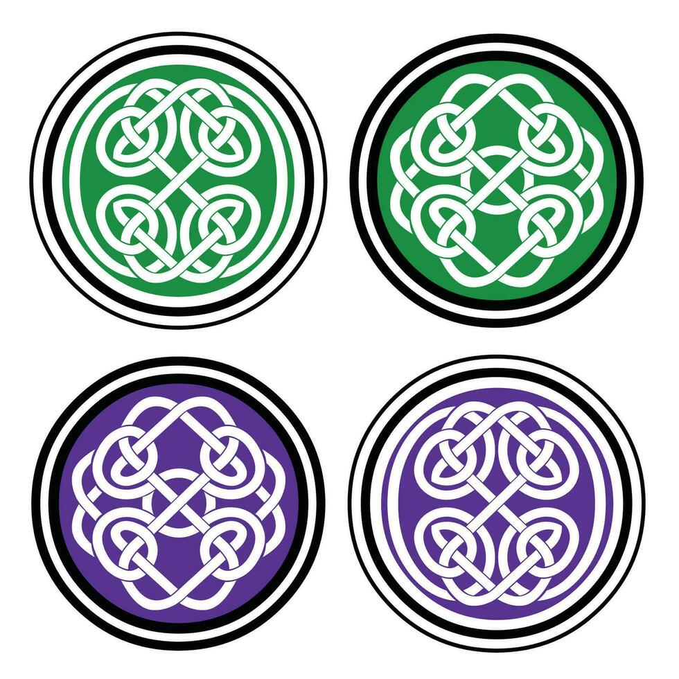 sencillo céltico logo vector