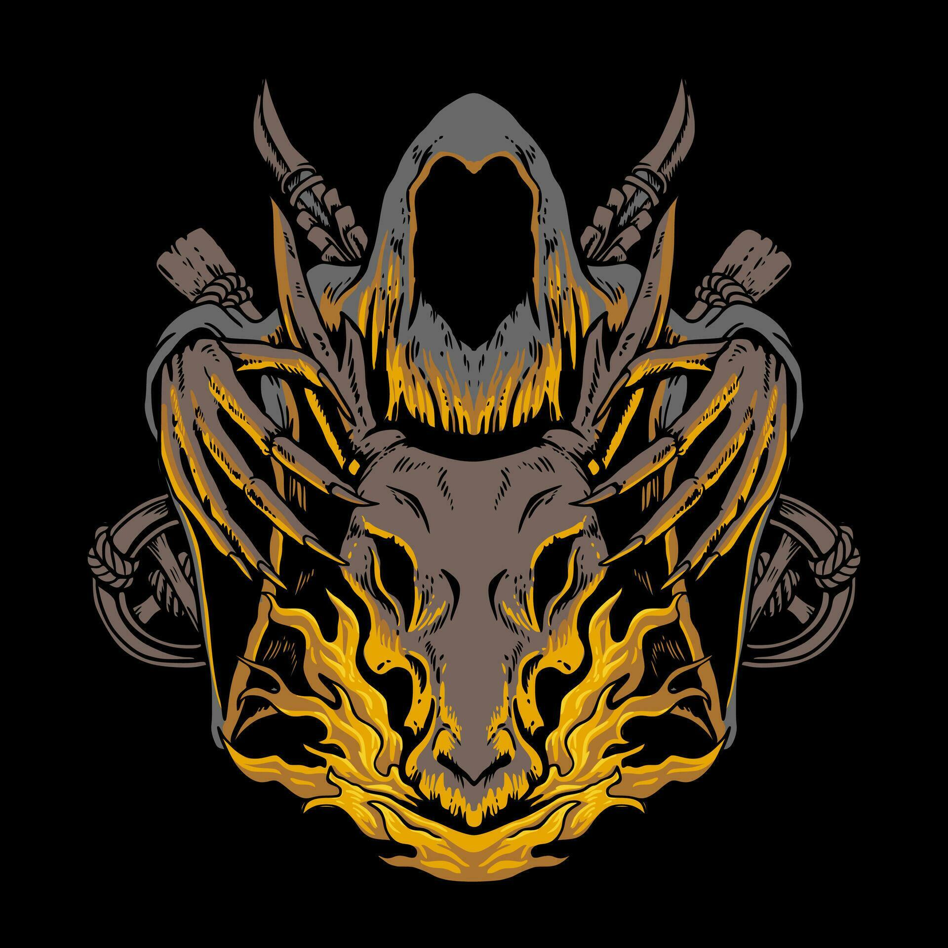 Vector Illustration Of Skull 26190926 Vector Art At Vecteezy Vector Illustration Of Skull 26190926 Vector Art At Vecteezy