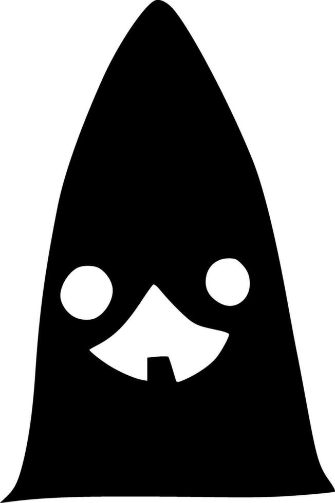 ghost monster cartoon vector