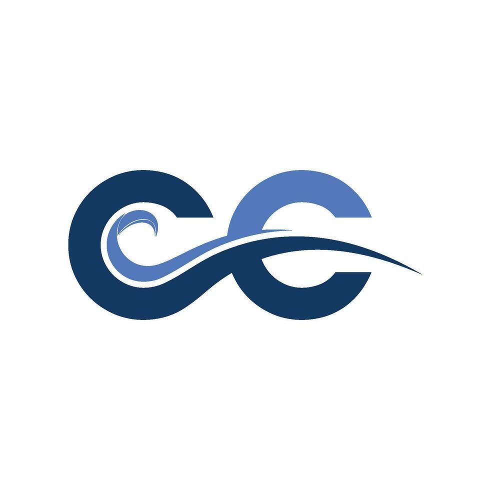 inicial letra cc logotipo empresa nombre. logo vector para negocio y empresa identidad.